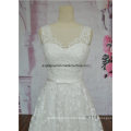 A-Line Latest Guangzhou Lace Wedding Dress